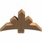Ekena Millwork Davenport Timber Gable Bracket, Western Red Cedar, 36"W x 23"H x 3 1/2"D x 5 1/2"F, 15/12 Pitch GBW036X23X0406DAV00SWR - alternate 2
